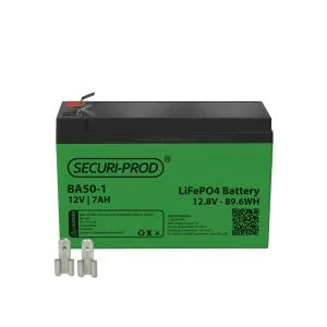 Securi-Prod 7ah 12.8v Lithium (LiFePO4) Battery