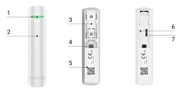 Ajax GlassProtect Functional Elements