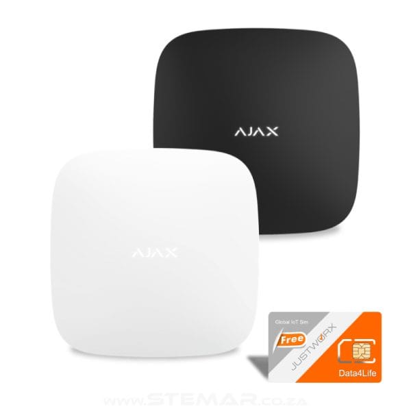 Ajax Hub 2 Plus including free Justworx SIM card