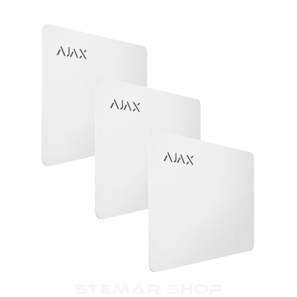 Ajax Pass Cards white - pack of 3