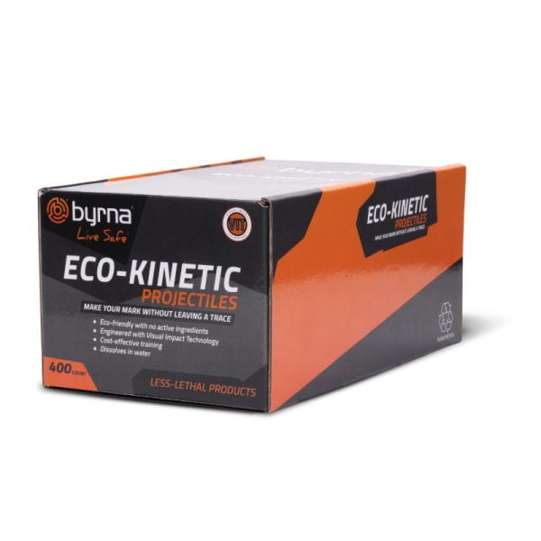 Sealed box of 400 Byrna Eco-Kinetic Projectiles