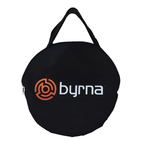 Byrna Foldable Target Tent packed in its bag