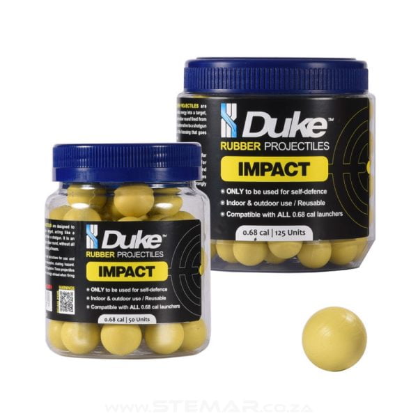 Duke Impact Rubber Projectiles