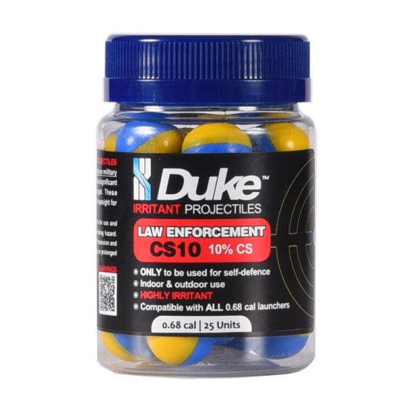 Duke Law Enforcement CS10 Irritant Projectiles 25 units