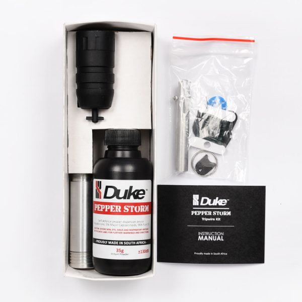 Duke Pepper Storm Tripwire Kit packaged