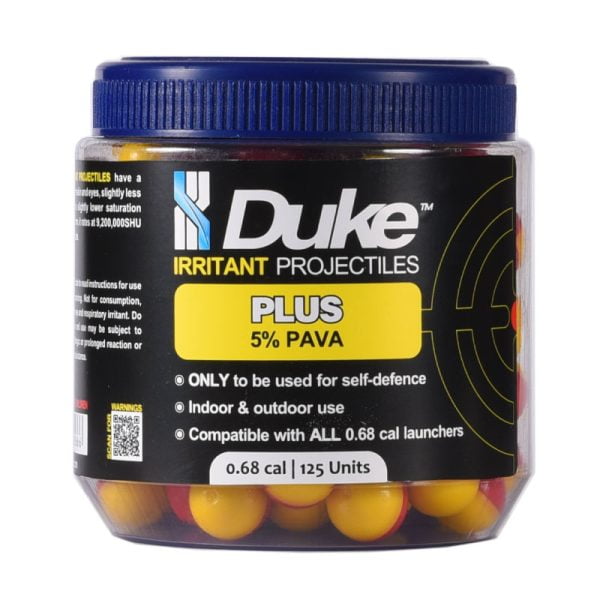 Duke Plus Irritant Projectiles 125 units