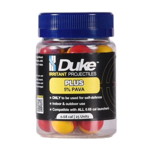 Duke Plus Irritant Projectiles 25 units