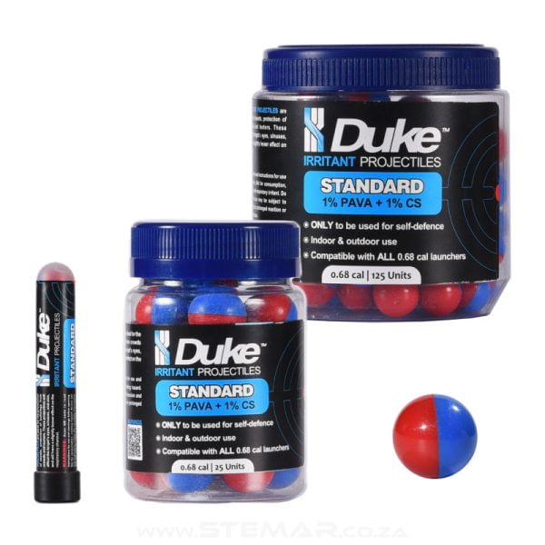 Duke Standard Irritant Projectiles