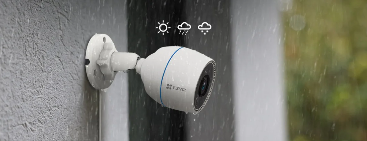 Caméra Wifi EZVIZ H3C 2MP - Détecteur Mouvement Et Présence - Neuve