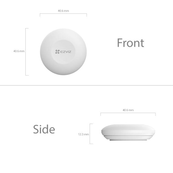 EZVIZ T3C Smart Button dimensions