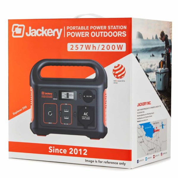 Jackery Explorer 250 Portable Power Station boxed