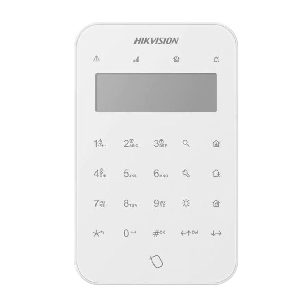 Hikvision AX Pro Wireless LCD Keypad - DS-PK1-LT-WE