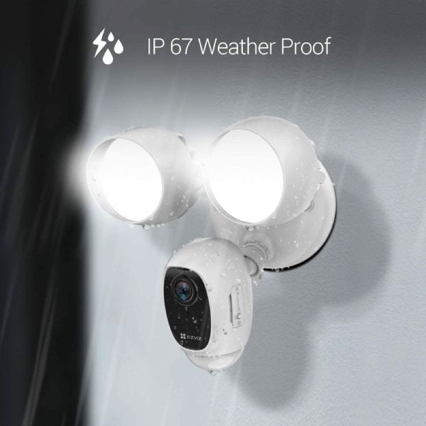 EZVIZ LC1C Floodlight WiFi Camera IP67 weatherproof