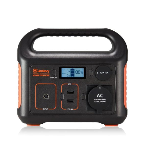 Jackery Explorer 250 Portable Power Station front view