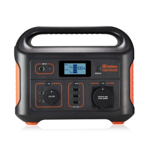 Jackery Explorer 500 Portable Power Station front view