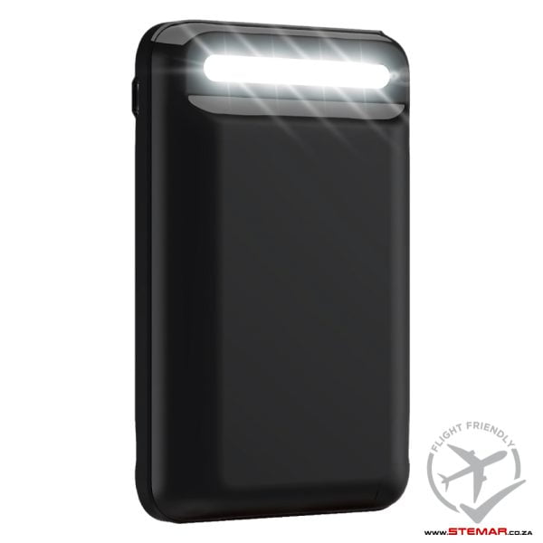 RED-E RC10 PD Powerbank 10,000mAh LED with built-in LED light, flight friendly