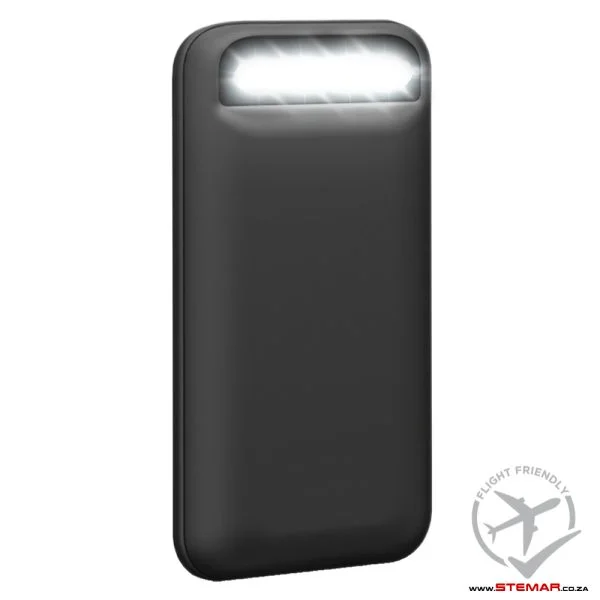 Red-E RC5 Powerbank 5000mAh with LED lights, flight friendly