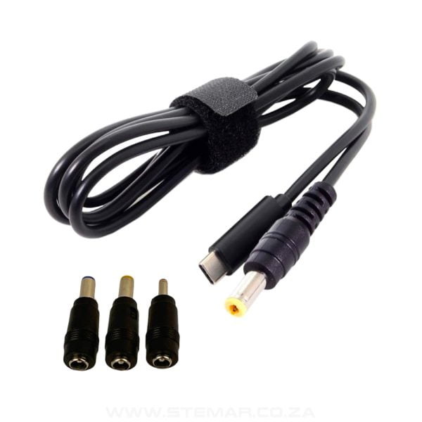 Red-E Type C 12V 3A Cable + Modem Adapters