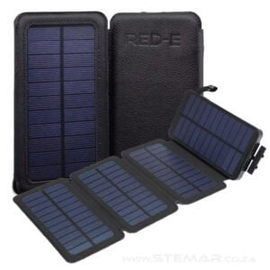 RED-E RSP-80 Powerbank with 4 Solar Panels