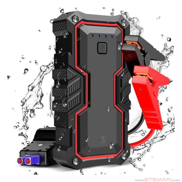 RED-E Jump Starter Powerbank 16000mAh splash proof