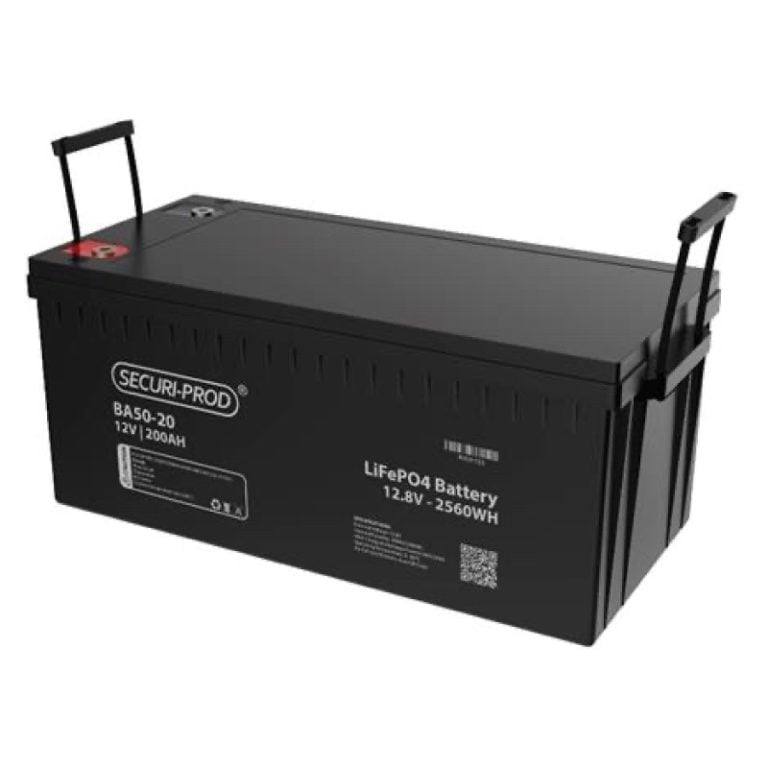 Securi-Prod 200Ah 12v Lithium Battery (LiFePO4) - Stemar Security Systems