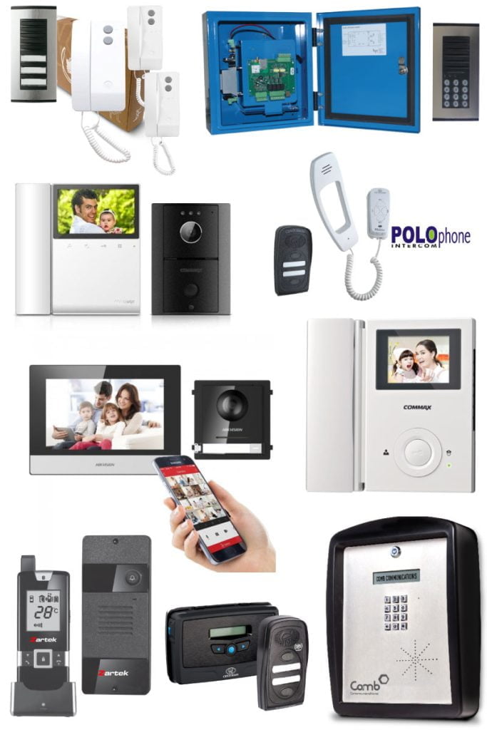 Intercom System options by Stemar Security Systems