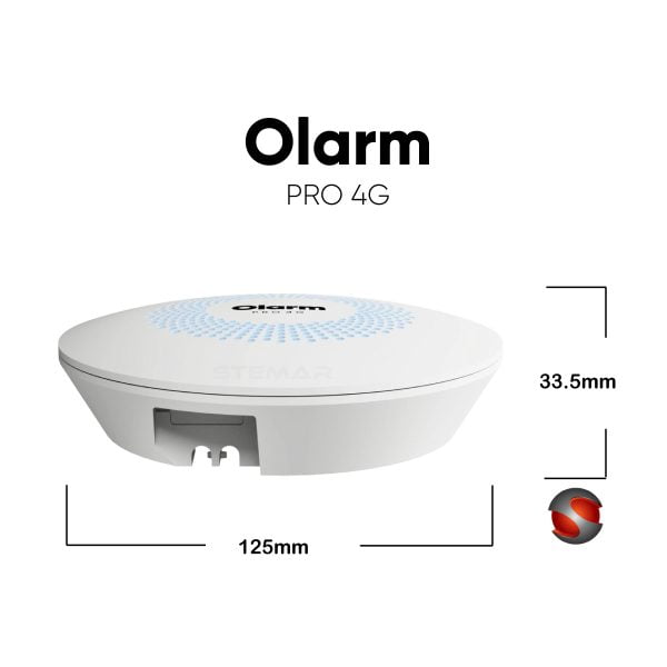 Olarm Pro 4G - WiFi and Dual GSM dimentions