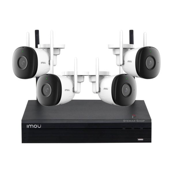 IMOU 8 Channel WiFi NVR 2C Camera Kit - 4 Cameras