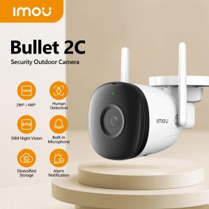 IMOU Bullet 2C WiFi Camera – 2MP | 4MP