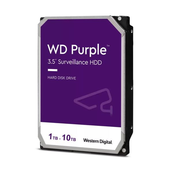 WD Purple Surveillance Hard Drive - options from 1TB to 10TB