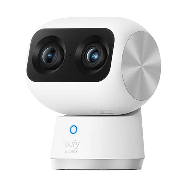 Eufy S350 Indoor Dual Lens 4K Wifi Camera left angle view