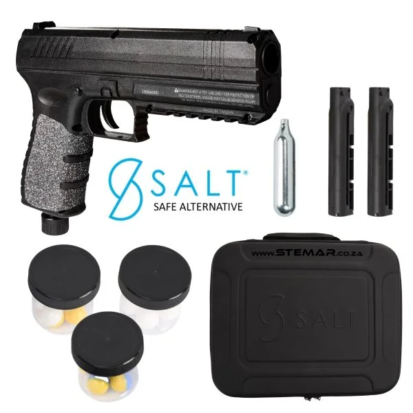 Salt S2 Launcher Kit displayed items included in the kit