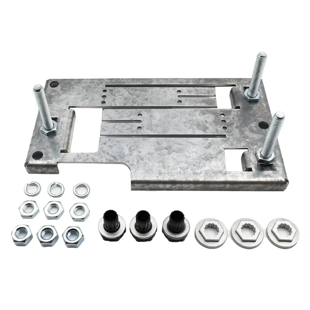 Centurion Gate Motor Foundation Base Plates - incl. fasteners