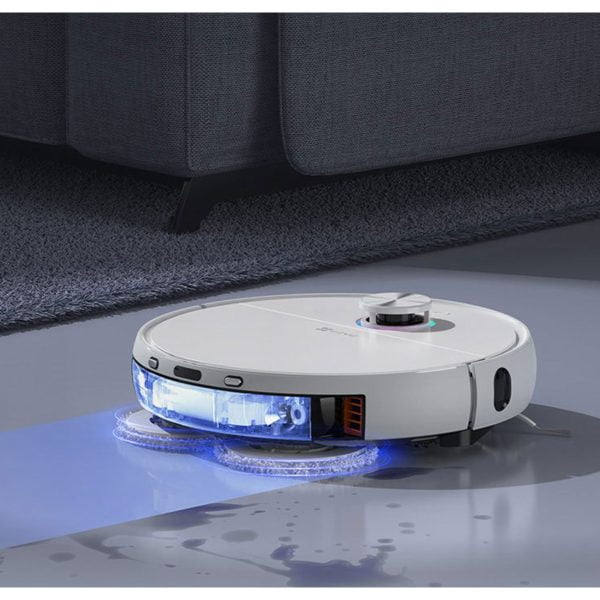 EZVIZ RS2 Robot Vacuum in operation on tile floor