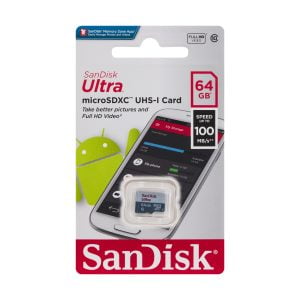 SanDisk Ultra microSDXC Card 64GB 100MB/s Class 10