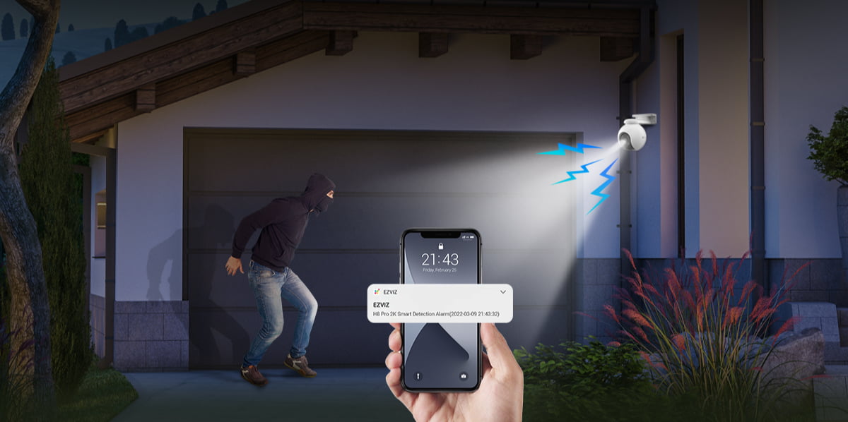 EZVIZ H8 Pro Actively guards your home