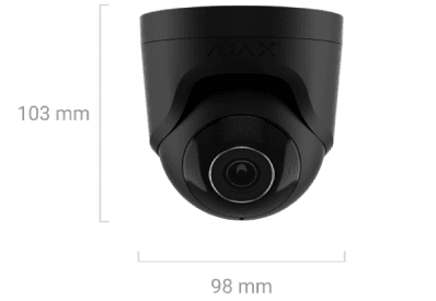 Ajax TurretCam dimensions