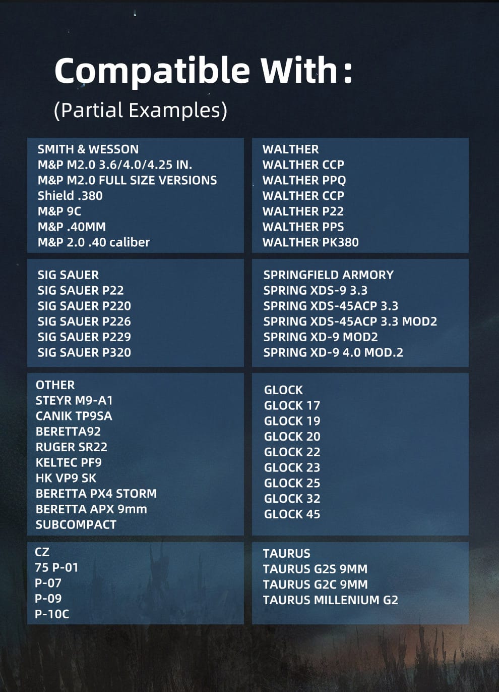 Klarus GL2 compatibility includes Byrna