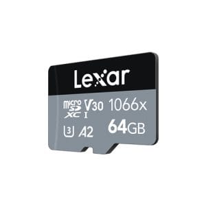 Lexar Professional U3 1066x MicroSDXC UHS-I Card SILVER Series