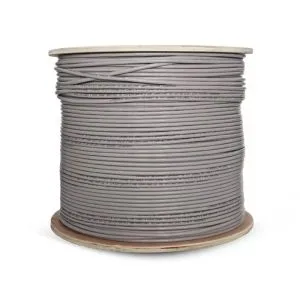 Linkbasic 500m Solid Copper CAT5e Cable Grey