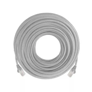 Linkbasic 50m Solid Copper UTP CAT5e Flylead Grey