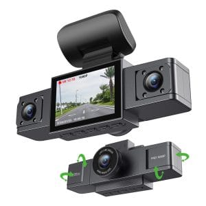 BNETA F300 2MP DashCam – 3 Channel Simultaneous Recording 