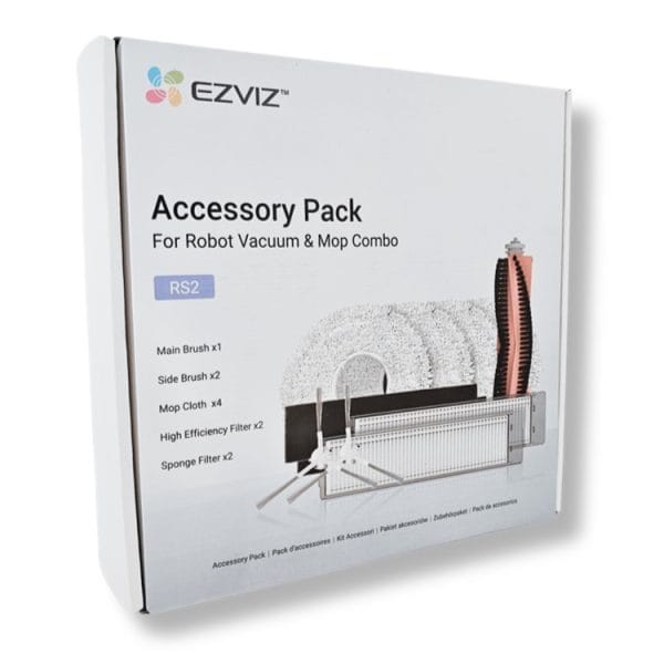 EZVIZ RS2 Robot Vacuum Accessory Pack boxed