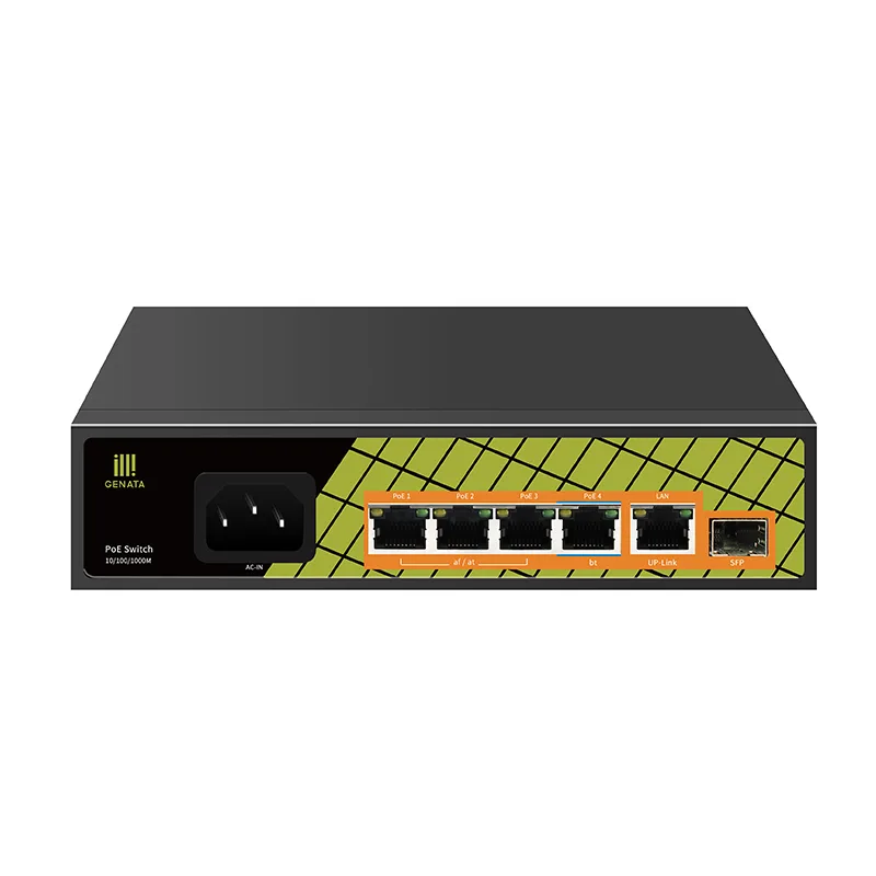 GENATA 4 Port Gigabit PoE Switch