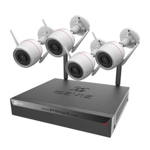 EZVIZ X5S 8 Channel NVR 4 Camera 2K (3MP) Kit