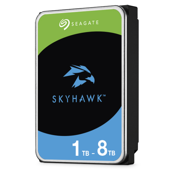 Seagate SkyHawk Surveillance Hard Drive available from 1 to 8 TB