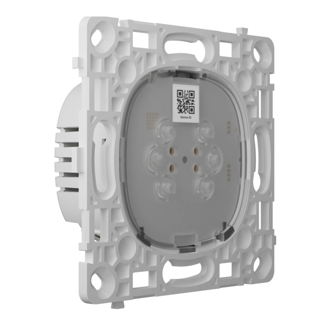 Ajax LightCore 2-Way Smart Light Switch Core front perspective view