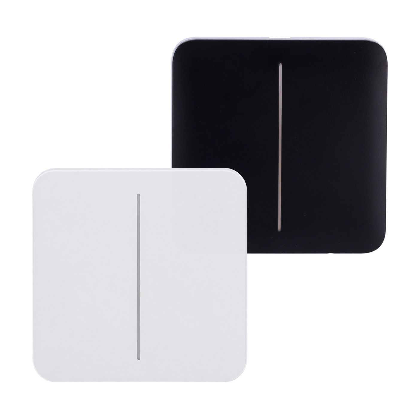 Ajax SoloButton 2-Gang Touch Panel for LightCore | 2-Gang
