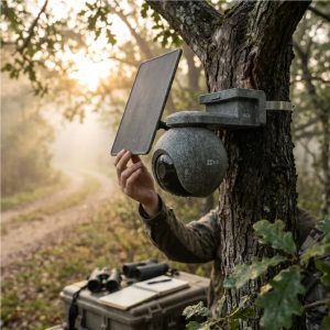 EZVIZ EB8 Pro Ranger Solar 4G & Wi-Fi Motorised Pan/Tilt Battery Camera Kit (8MP)